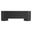 Duval 71 Inch Oval TV Cabinet In Black