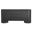 Duval 71 Inch Rounded Sideboard Storage Cabinet In Black