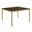 Dylan Buttermilk and Oak Extendable Counter Height Dining Table