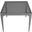 Dynasty End Table With Smoked Glass Top