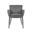 E Kani Armchair In Charcoal Grey