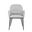 E Kora Armchair In Pewter