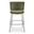 Early Bar Stool In Faux Green Mohair