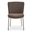 Early Dining Chair Set of 2 In Dark Brown