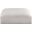 Ease Polyester Fabric Ottoman In Cream