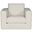 Ease Swivel Chair In Ivory