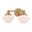 Eastgate 15 Inch 2 Light Vanity In Antique Gold