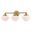 Eastgate 23 Inch 3 Light Vanity In Antique Gold