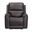 Easton Zero Gravity Power Recliner with Headrest and Foodrest In Steamboat Brown