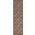 Easy Care 2'2" x 7'6" Rug In Brown