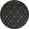 Easy Care 8' x 8' Round Rug In Charcoal Black