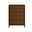 Eave 5 Drawer Chest In Hazelnut