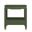 Eave Bedside Table In Sage Green