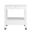 Eave Bedside Table In White