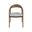 Echo Dining Arm Chair In Medium Brown Oak