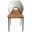 Eclat Modern Dining Chair In Brown