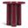 Eclat Sofia Enamel End Table In Plum