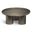 Eclat Sofia Industrial Coffee Table In Nickel