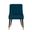 Eda Dining Chair In Midnight Blue