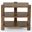 Edisyn 3 Shelf Wood Accent Table In Medium Oak