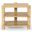 Edisyn 3 Shelf Wood Accent Table In Natural