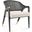 Edward Lounge Chair Set of 2 In Jet Black