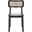 Egon Dining Chair Set of 2 in Black and Natural