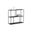 Eiffel Medium Low Bookcase In Black