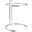 Eileen Gray Silver Chrome Stainless Steel End Table EEI-125-SLV