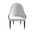 Elara Wooden Dining Chair In Black and White
