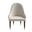 Elara Wooden Dining Chair In Cream