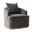 Eldora Swivel Armchair In Grey