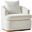 Eldora Swivel Armchair In Ivory