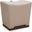 Electra Light Grey Ottoman
