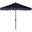 Elegant Valance 11Ft Rnd Umbrella In White Navy