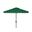 Elegant Valance 9Ft Auto Tilt Umbrella in Green