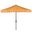Elegant Valance Yellow and White UV-Resistant 9 Auto Tilt Umbrella