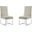 Element Velvet Dining Chair in Champagne (Set of 2)