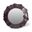Elements 33 Inch Dia. Suri Mirror In Cobalt