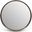 Elements 39 Inch Samar Round Mirror In Vintage Silver