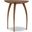 Elements Keel End Table In Antique Brass