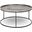 Elements Sana Coffee Table In Vintage Silver Top And Black Frame