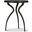 Elements Sarp End Table In Antique Zinc