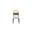 Elements Wood Arch Back Chair In Cocoa