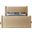 Elias Velvet Full Bed In Camel