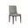 Elisa Dining Chair In Grey Oak and Naya Check Black