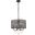 Elise 17 Inch Pendant In Black LD711D17BK