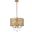 Elise 17 Inch Pendant In Brass LD711D17BR
