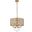 Elise 17 Inch Pendant In Brass LD713D17BR