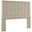 Elise Full/Queen Headboard In Beige and Tan
